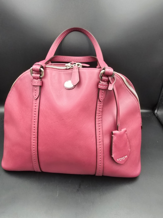Coach Handbags - Coach Pink Leather Satchel Bag